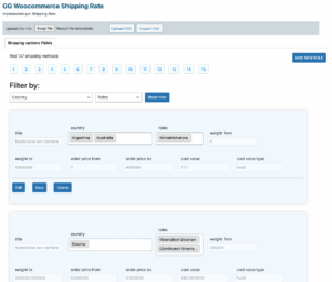 GG WooCommerce Shipping Rate – Advanced Shipping Cost Rules by Country, Weight, Role & Cart Total