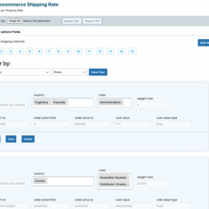 GG WooCommerce Shipping Rate – Advanced Shipping Cost Rules by Country, Weight, Role & Cart Total